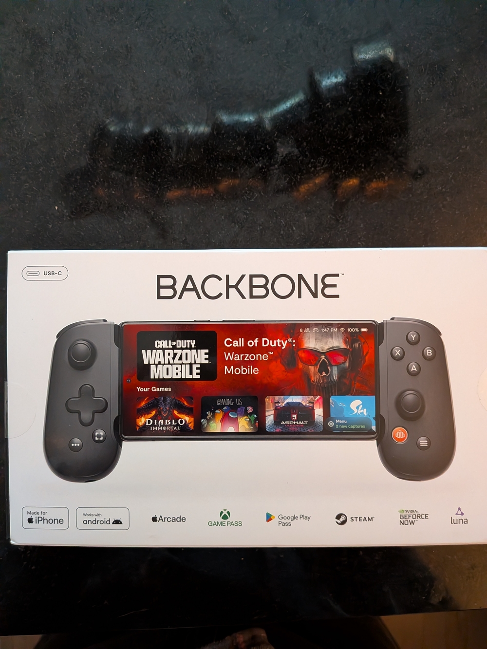 Mobile Gaming Controller for Smartphones - Black